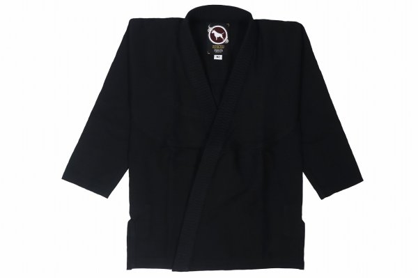 Photo1: BULLTERRIER Kids Jiu Jitsu Gi ULTRA LIGHT ZERO R Black (1)