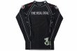 Photo4: BULL TERRIER Rashguard ASHURA Long Sleeve Black (4)