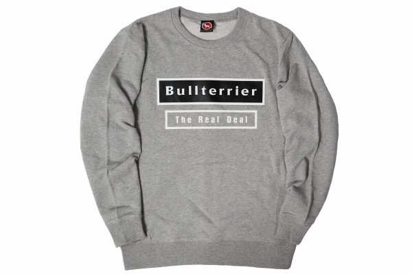 Photo1: Bull Terrier Sweatshirt WBOX Gray (1)