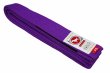 Photo1: BULLTERRIER Jiu Jitsu Belt Deluxe Edition2.0 Purple (1)