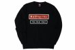 Photo1: Bull Terrier Sweatshirt WBOX Black/White/Red (1)