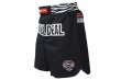 Photo2: BULL TERRIER Fight Shorts ZEBRA Black (2)