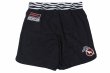 Photo5: BULL TERRIER Fight Shorts ZEBRA Black (5)