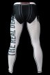 Photo3: BULL TERRIER Long Spats TRADITIONAL 2.0 White/Black (3)