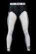 Photo1: BULL TERRIER Long Spats TRADITIONAL 2.0 White/Black (1)