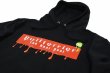 Photo3: BULL TERRIER Hoodie Parka Paint Black (3)