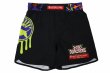 Photo4: BULL TERRIER Fight Shorts Dojo Outfitters Collab 2.0 Black (4)