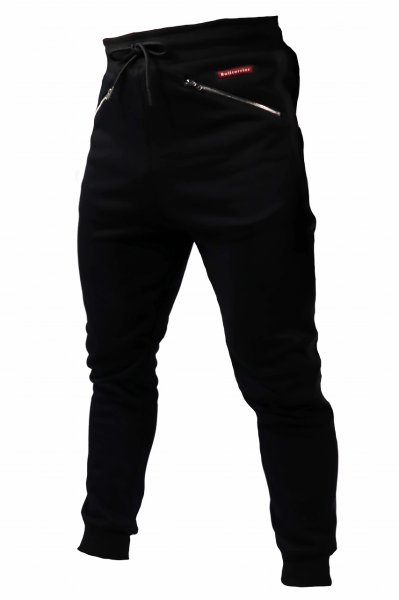 Photo1: BULL TERRIER Jogging Pants 3.0 Black (1)