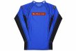 Photo4: BULL TERRIER Rashguard RANK3.0 Long Sleeve Blue (4)