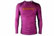 Photo1: BULL TERRIER Rashguard RANK3.0 Long Sleeve Purple (1)