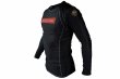 Photo2: BULL TERRIER Rashguard RANK3.0 Long Sleeve Black (2)