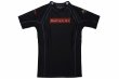 Photo4: BULL TERRIER Rashguard RANK 3.0 Short Sleeve Black (4)