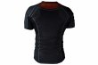 Photo3: BULL TERRIER Rashguard RANK 3.0 Short Sleeve Black (3)