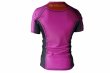 Photo3: BULL TERRIER Rashguard RANK 3.0 Short Sleeve Purple (3)