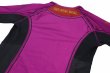 Photo7: BULL TERRIER Rashguard RANK 3.0 Short Sleeve Purple (7)