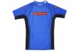 Photo4: BULL TERRIER Rashguard RANK 3.0 Short Sleeve Blue (4)