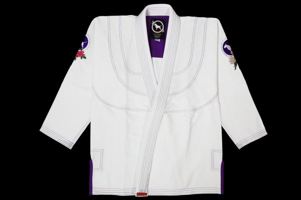 Photo1: BULLTERRIER  Women's Jiu Jitsu Gi JG White (1)