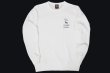 Photo2: BULL TERRIER Sweatshirt BT QUEST White (2)