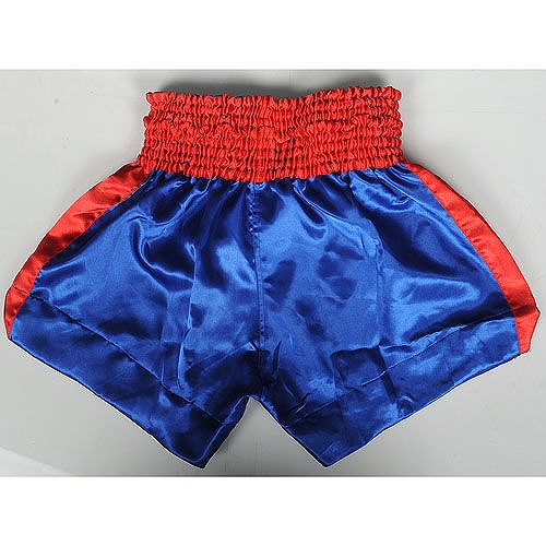 MANTO Muay Thai shorts PRO Blue/Red - Fighters Shop Bull Terrier